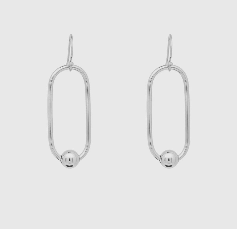 Romona Earrings- Sterling Silver