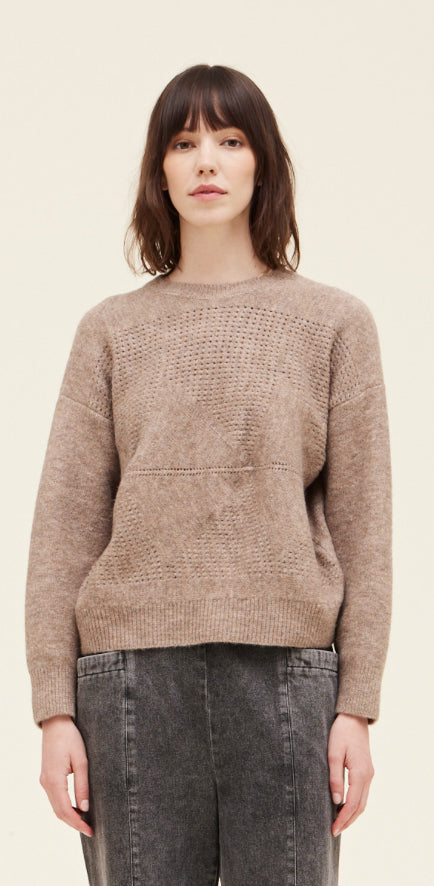 Detail Pullover- Light Umber