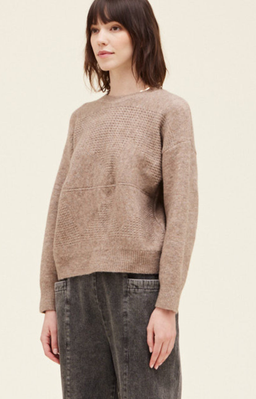 Detail Pullover- Light Umber