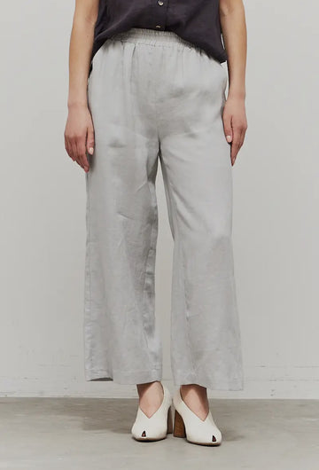 Linen Pants- Light Grey