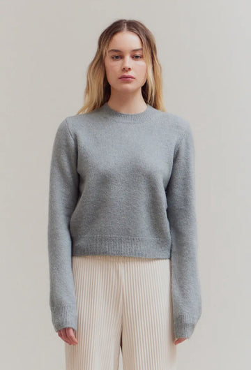 Crewneck Sweater- Light Blue