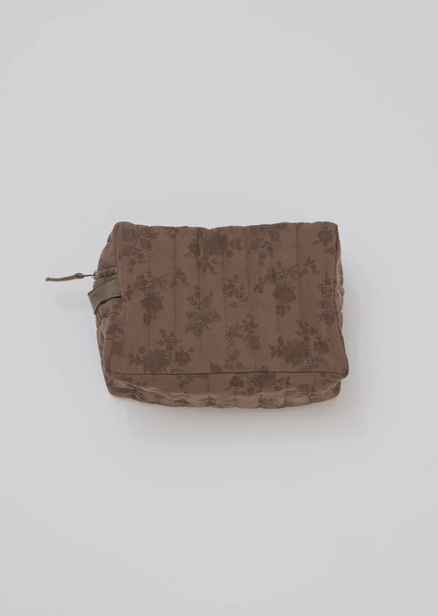 Floral Quilted Pouch