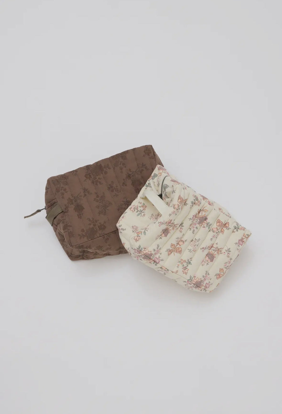 Floral Quilted Pouch