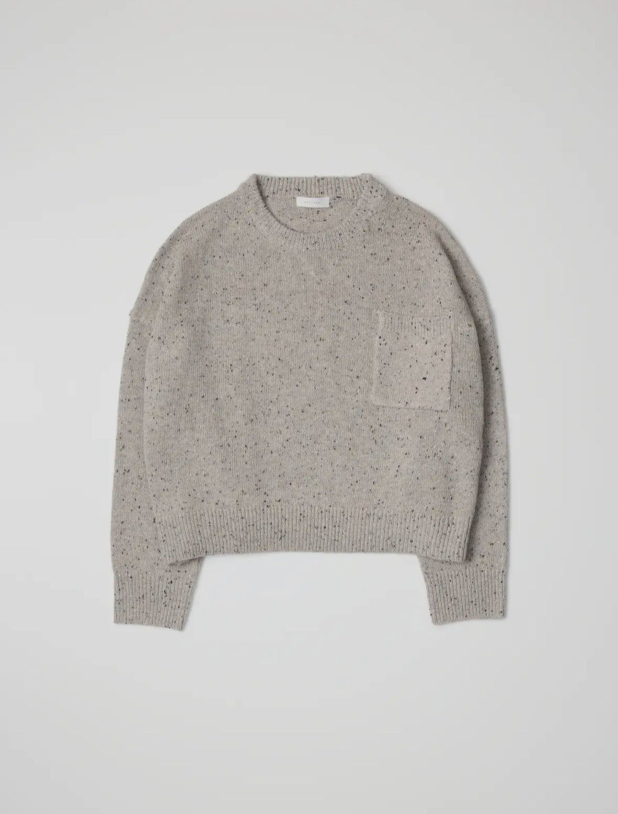 Speckled Pullover- Grey