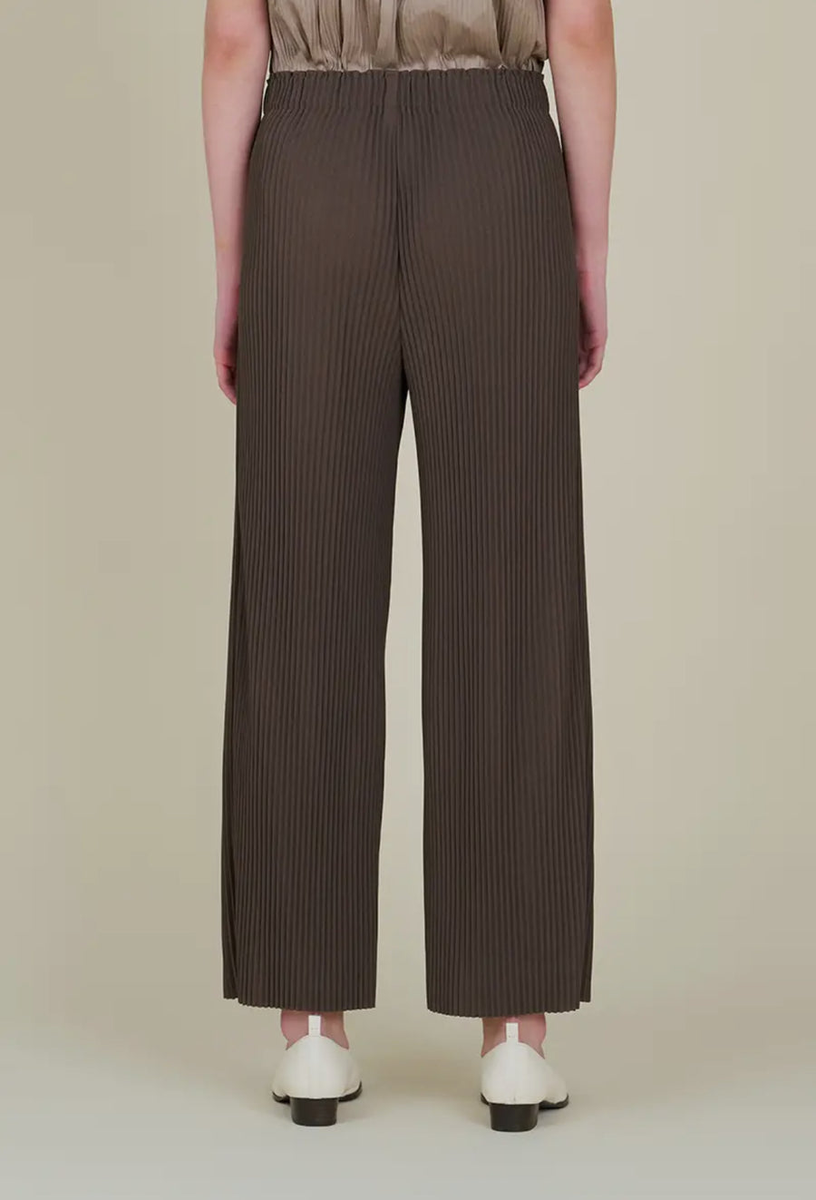 Pleated Pants- Umber