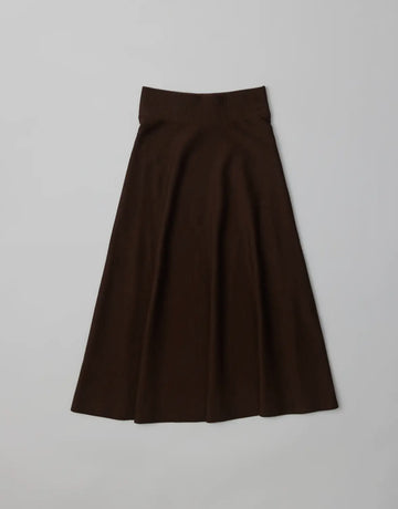 Circle Sweater Skirt- Brownie