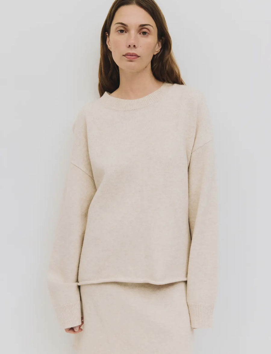 Pullover Sweater- Oatmeal