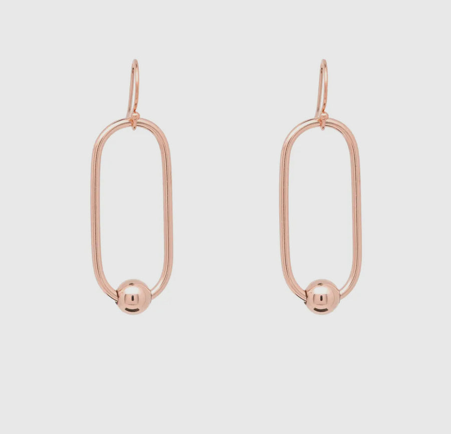 Romona Earrings- Rose Gold