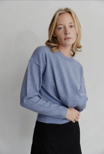 Pullover Sweater- Blue