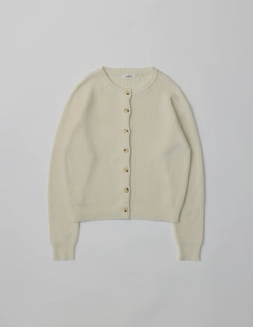 Crew Cardigan- Cream