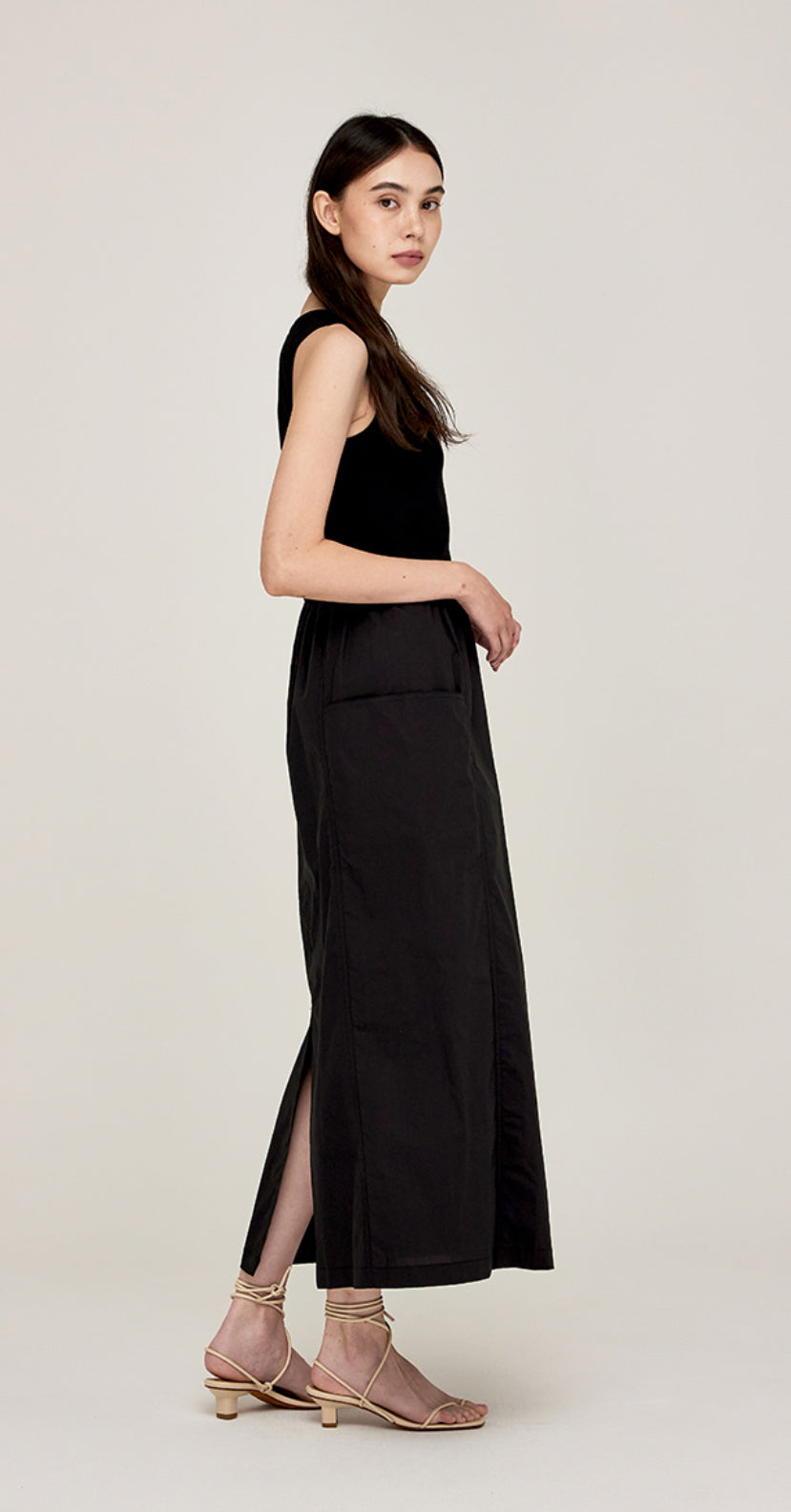 Pocket Dress- Black