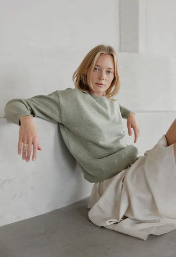 Pullover Sweater- Sage