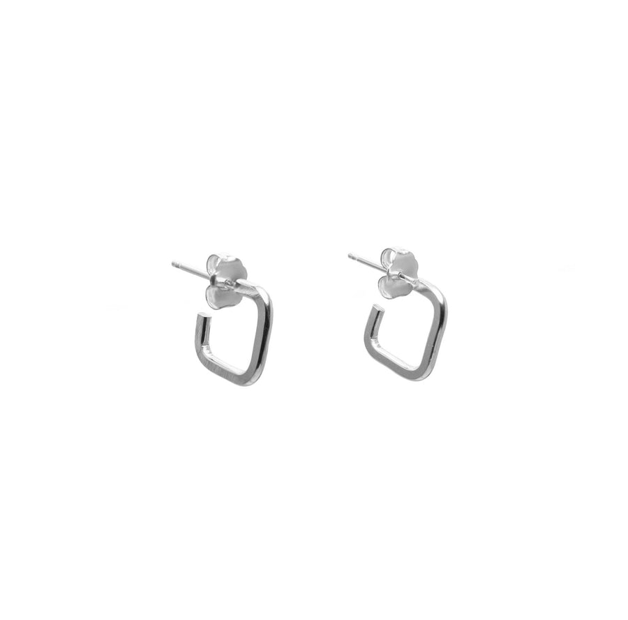 Harrison Mini Hoops- Sterling Silver